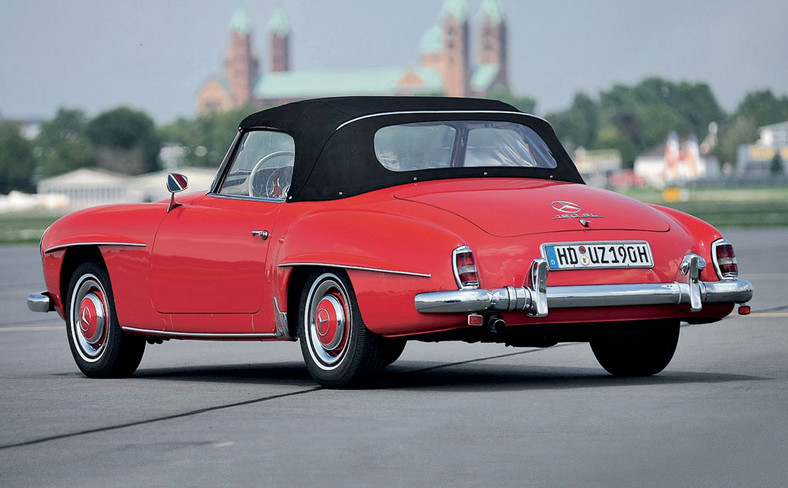 Mercedes 190 SL kontra Porsche 356 B - elegancja kontra ambicja