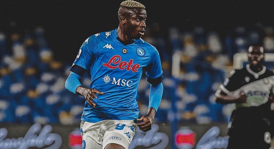 Victor Osimhen failed to score but had a good game as Napoli win to go