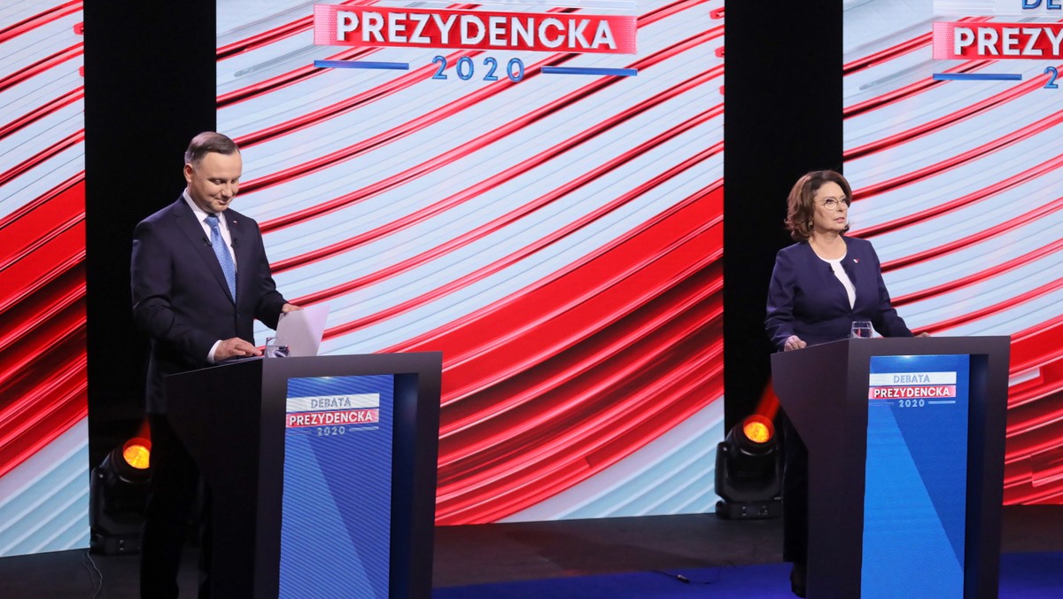 Debata prezydencka: Andrzej Duda i Małgorzata Kidawa-Błońska