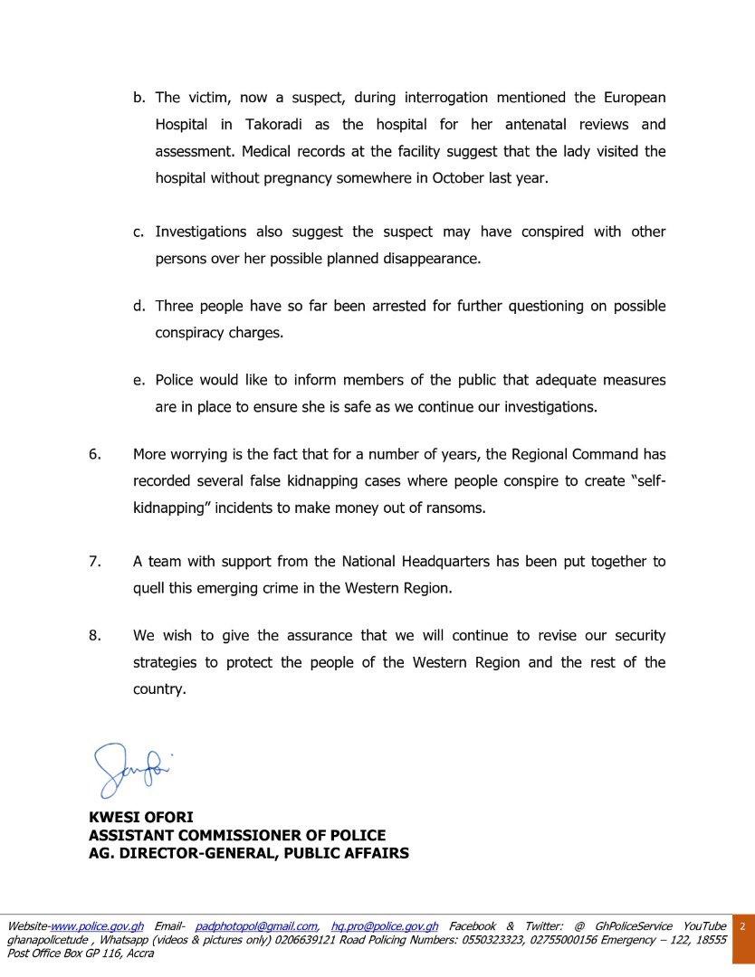 Police statement 1