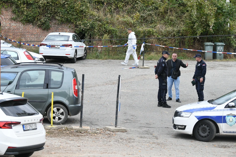 Uviđaj na mestu pucnjave u kafiću u Višnjičkoj banji
