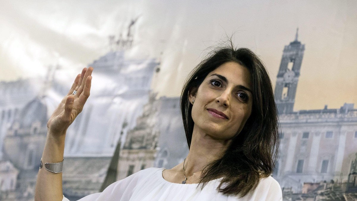 Virginia Raggi rzym burmistrz 