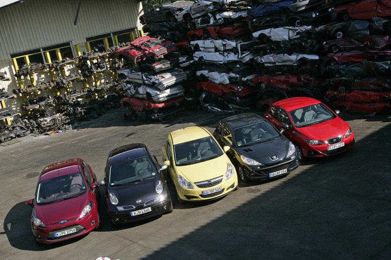 Ford Fiesta kontra Nissan Micra, Opel Corsa, Peugeot 206+ i Seat Ibiza: Maluchy dla niewymagających kierowców