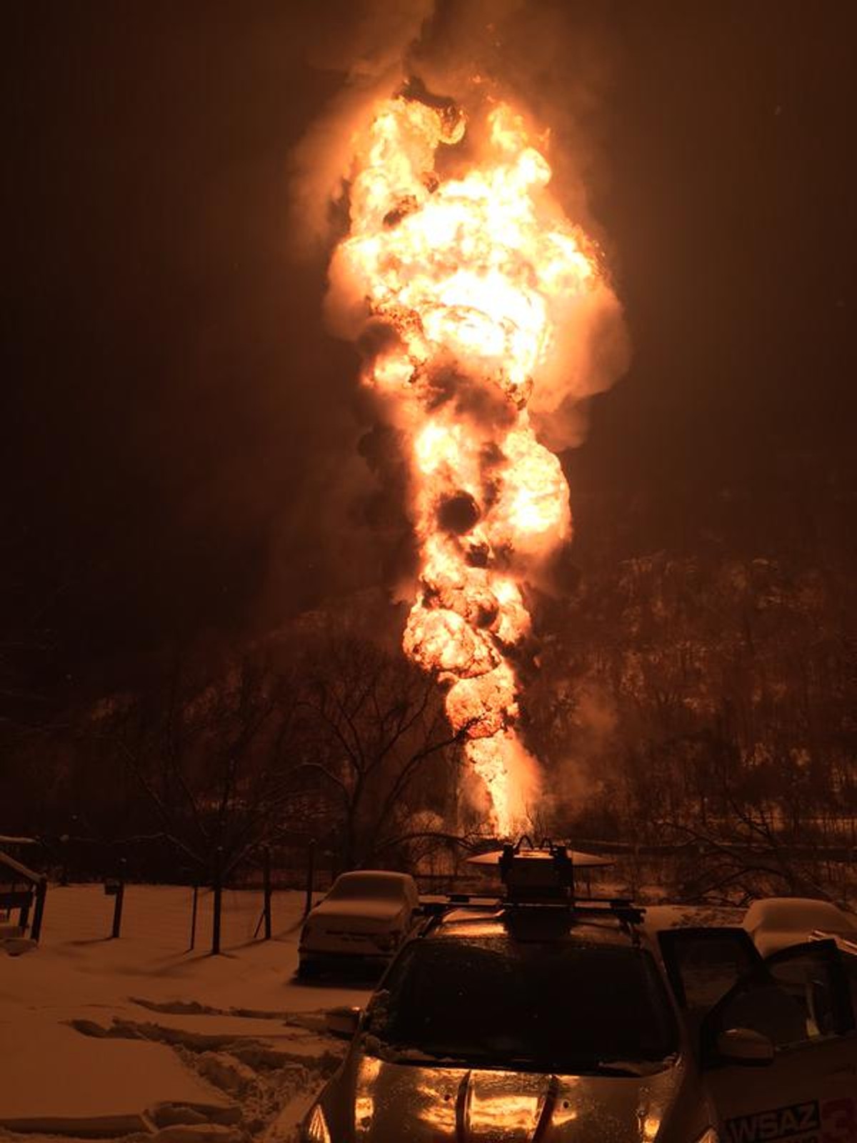 Miejsce katastrofy pociągu