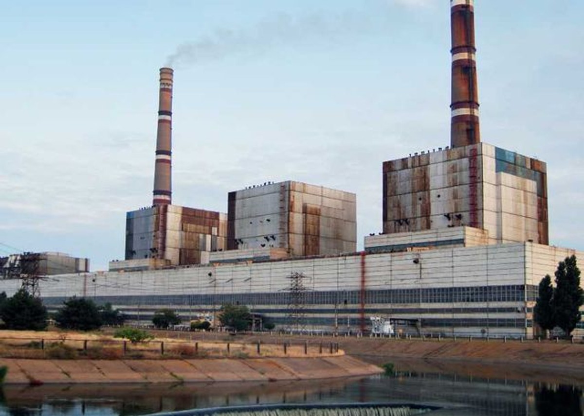 Elektrownia atomowa w mieście Enerhodar