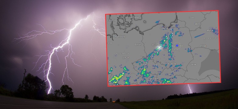 Gdzie jest burza? Radar burz w środę 21.05.2025. Alerty IMGW w 10 województwach