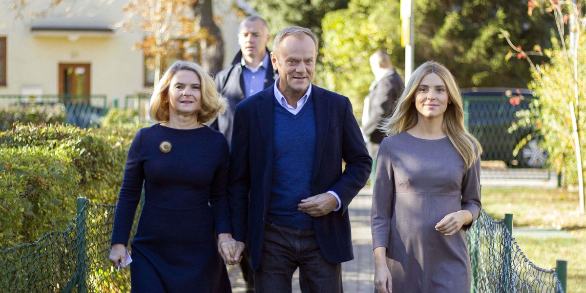 Małgorzata Tusk, Donald Tusk, Katarzyna Tusk