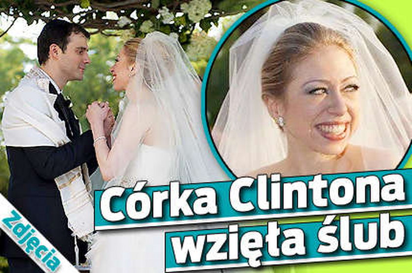 Córka Clintona wzięła ślub.Zdjęcia