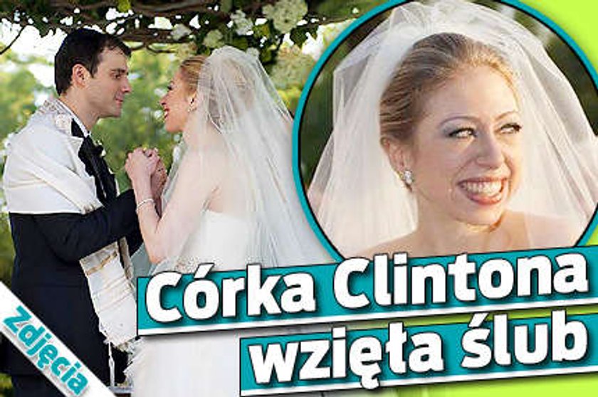 Córka Clintona wzięła ślub.Zdjęcia