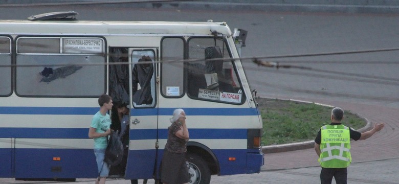 Terrorysta w Łucku poddał się. Uwolniono wszystkich zakładników