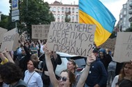 Antykorupcyjne protesty w Ukrainie