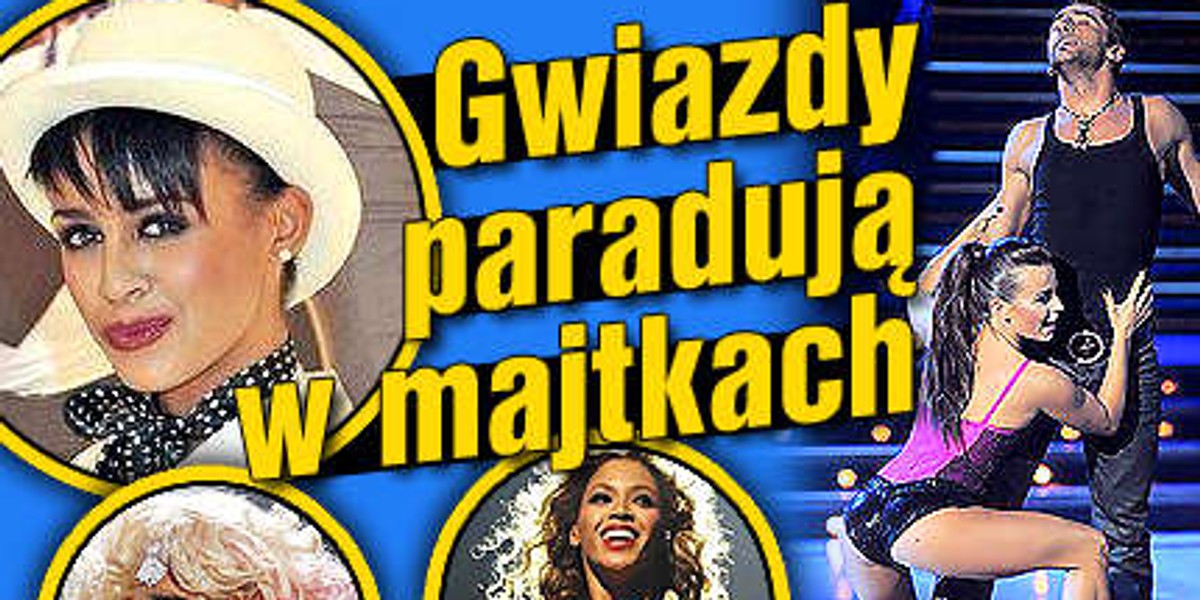 Gwiazdy paradują w majtkach. Foto