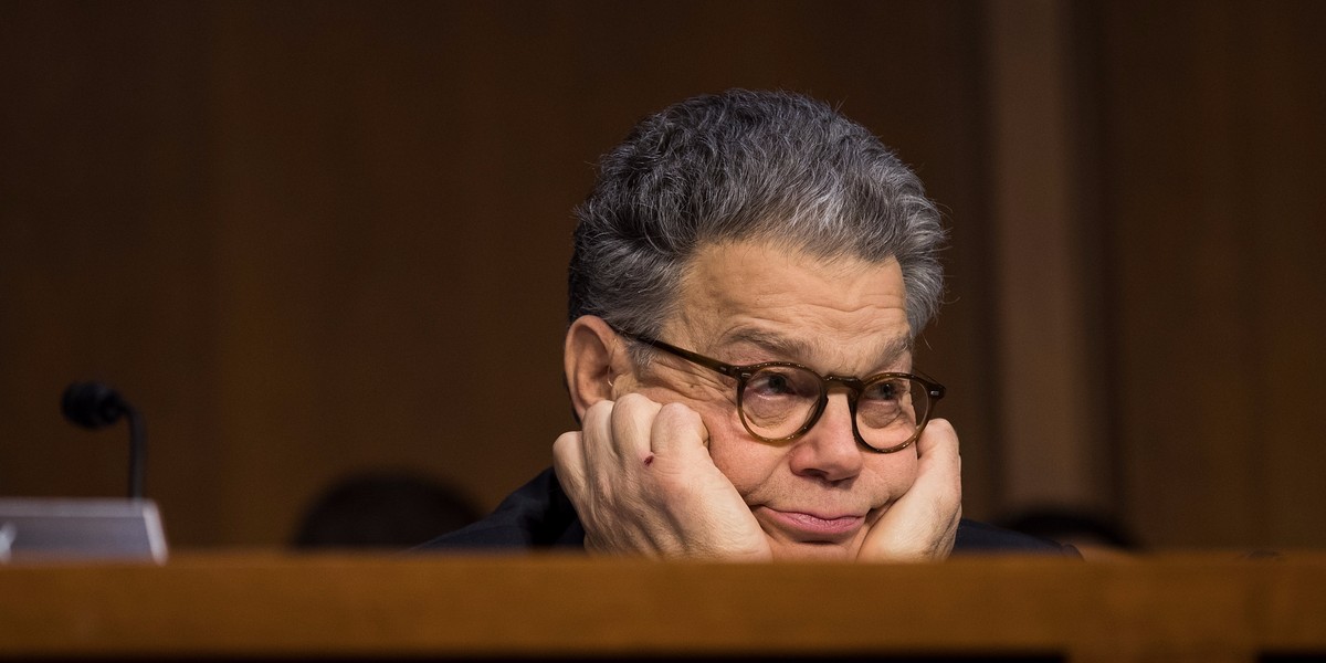 'I was amazed': Democrats scramble after Al Franken is accused of sexual misconduct