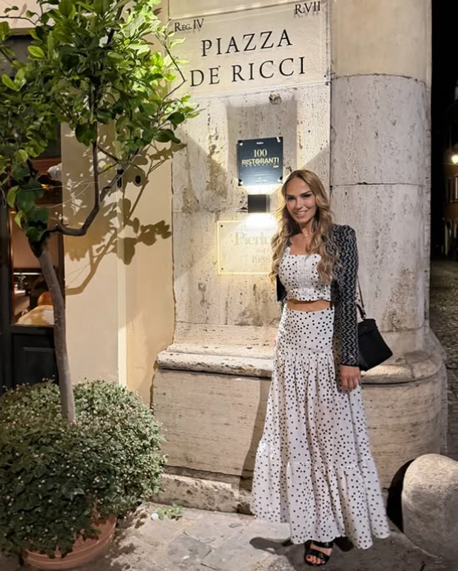 Marijana Mateus u Rimu 