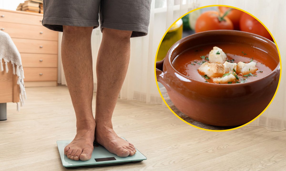 W ciągu roku schudł prawie 55 kg. To danie jadł na kolację