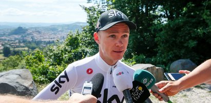 Froome w odrzutowcu