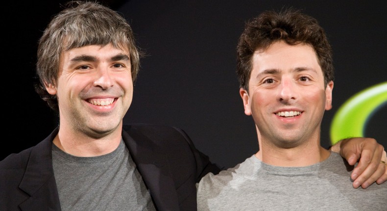 Larry Page Sergey Brin