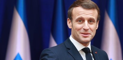 W dzień sztywny polityk, w nocy luzak. Macron po godzinach