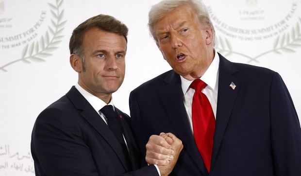 Makron i Tramp u oktobru 2025. tokom susreta u Egiptu | Foto: YOAN VALAT/POOL/EPA/Shutterstock