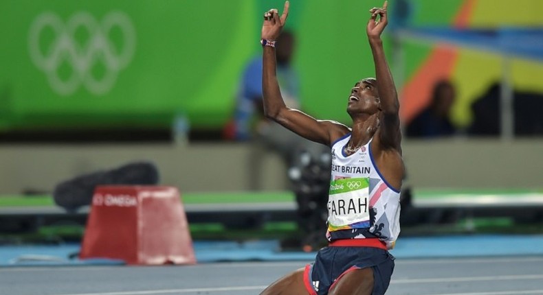 Mo Farah ompleted an unprecedented 'double-double' of Olympic 5,000m and 10,000m gold at last year's Rio Games