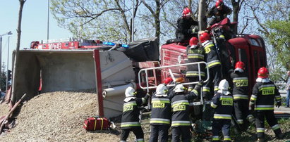 Wypadek ciężarówki. Straszne zdjęcia