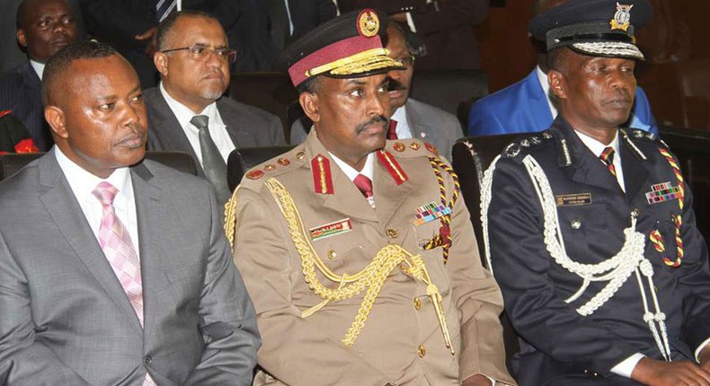 From left, George Kinoti, Noor Gabow and Edward Njoroge Mbugua