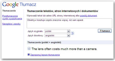 Tłumacz Google - odczyt tłumaczenia i inne nowości w Google Translate
