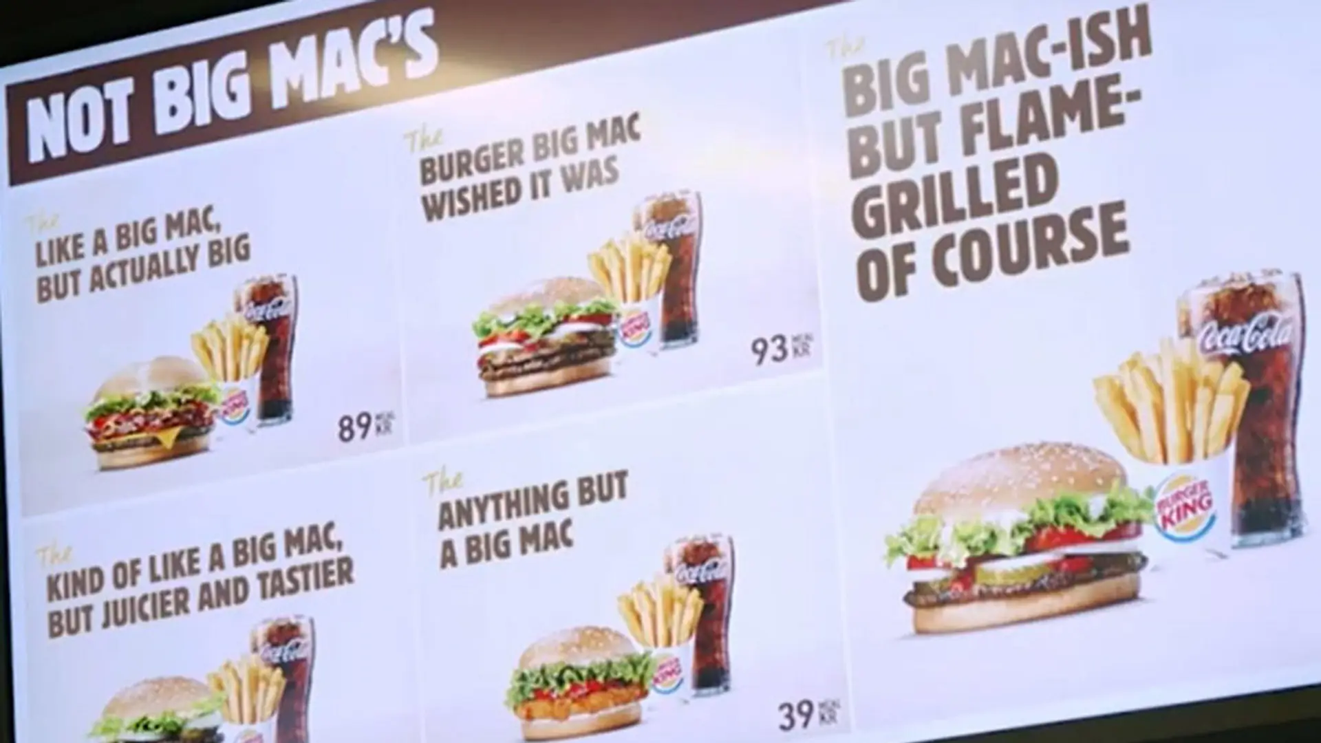 McDonald's stracił wyłączność na nazwę "Big Mac". Odpowiedź Burger King'a hitem sieci