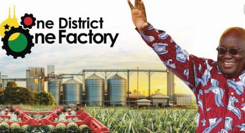 One district, one factory