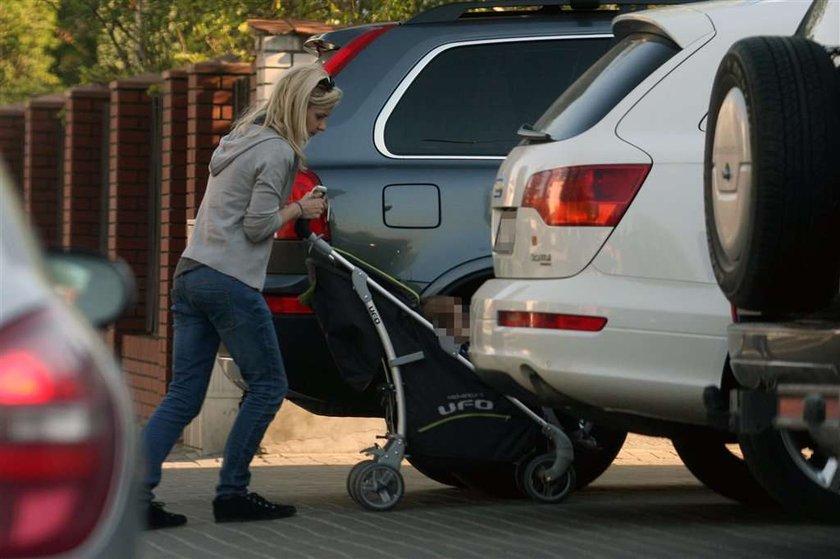 Problemy Koroniewskiej z wózkiem. Foto