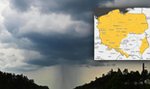 To nie koniec burzowej, deszczowej pogody. W prognozie zagrożeń meteo jest żółto od ostrzeżeń