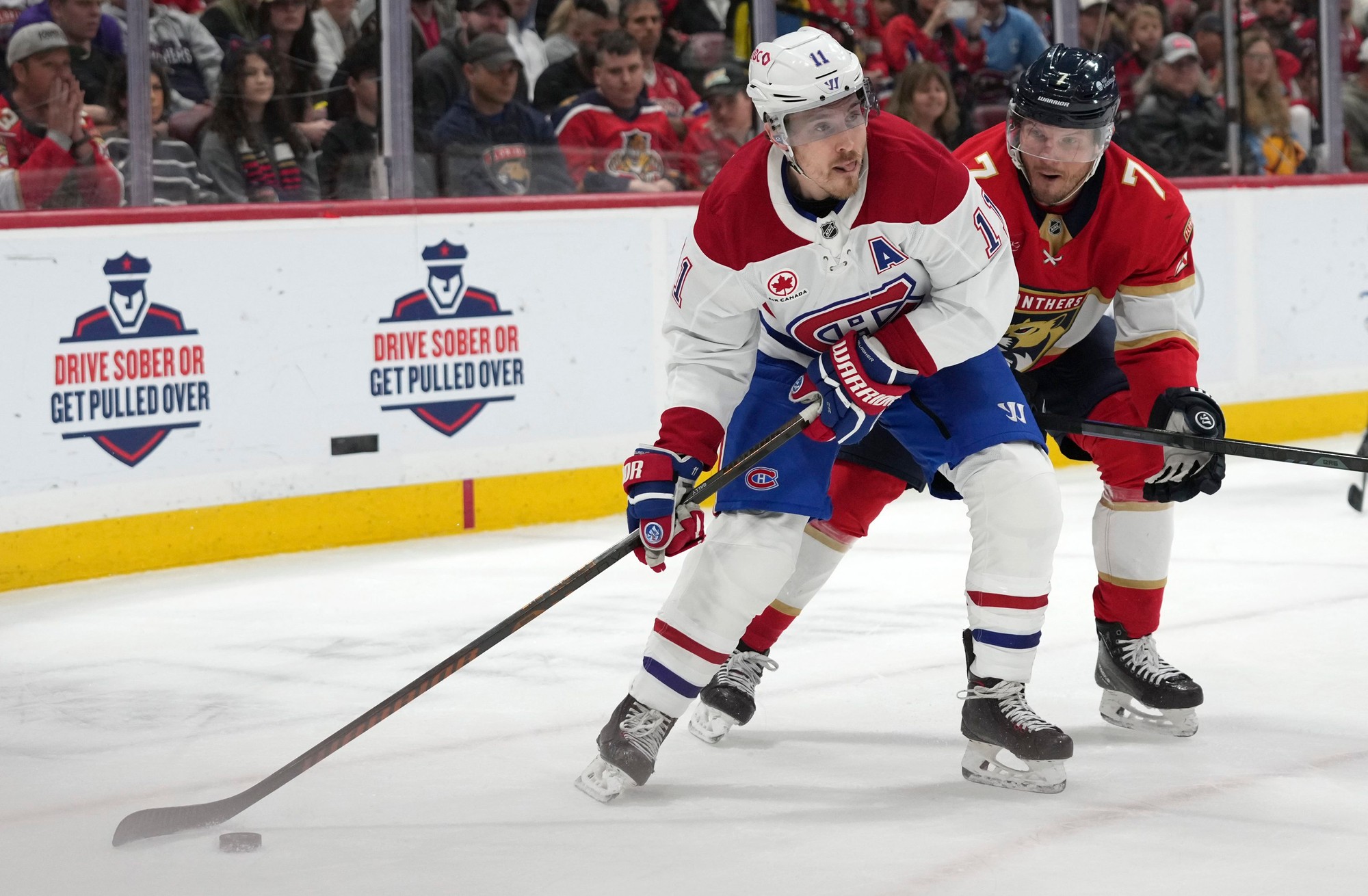 Zápas NHL: Florida Panthers - Montreal Canadiens.