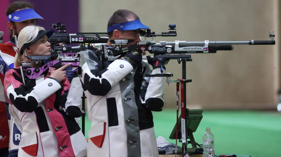 Aneta Stankiewicz i Tomasz Bartnik w rywalizacji mikstów w Tokio