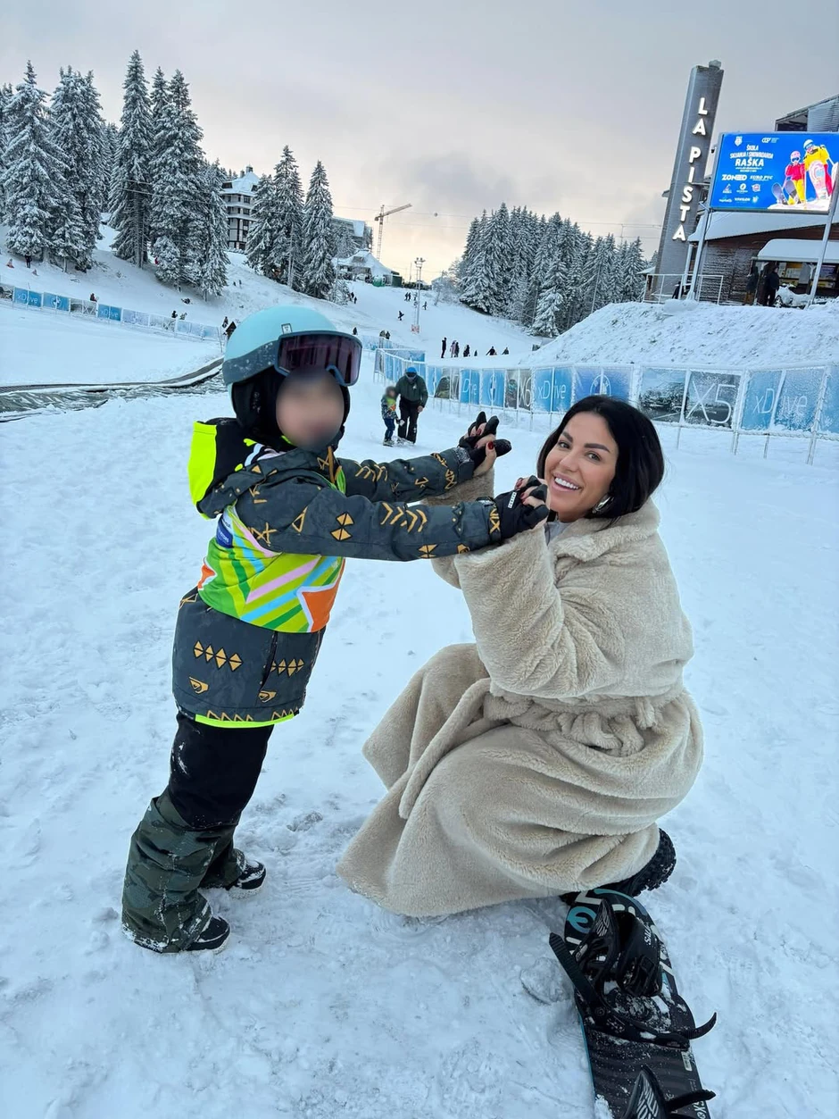 Seka i Veljko sa sinovima