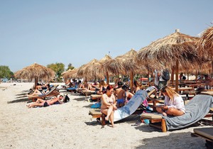 Plaža ilustracija
