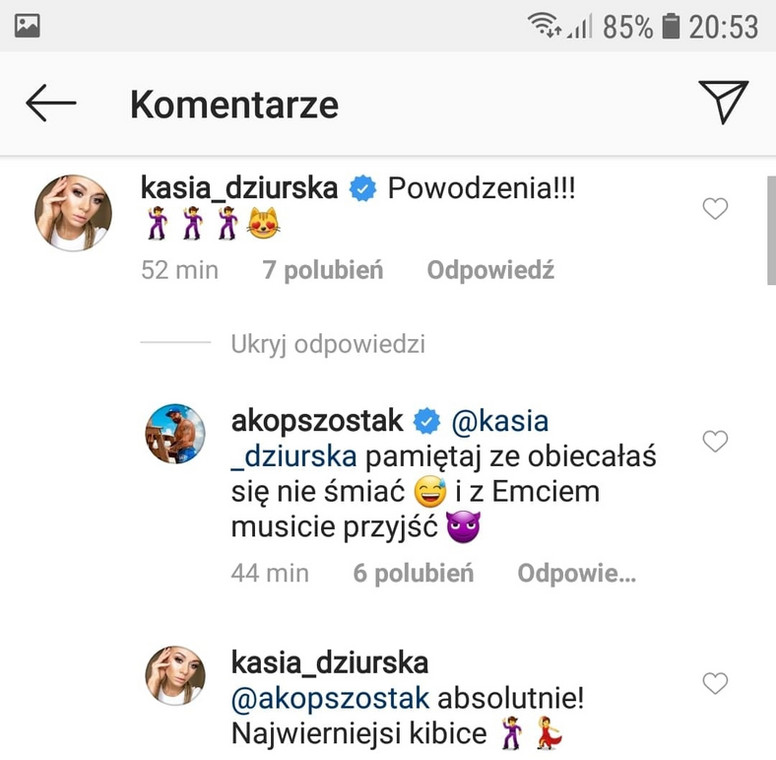 Kasia Dziurska o Akopie Szostaku w "Taniec z gwiazdami"