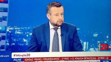 Dyskusja o śmierci syna posłanki Filiks. Prezenter TVP nagle zamilkł. "Nie był w stanie brnąć"