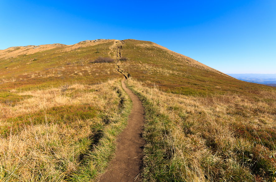 Szlak na Bukowe Berdo, Bieszczady