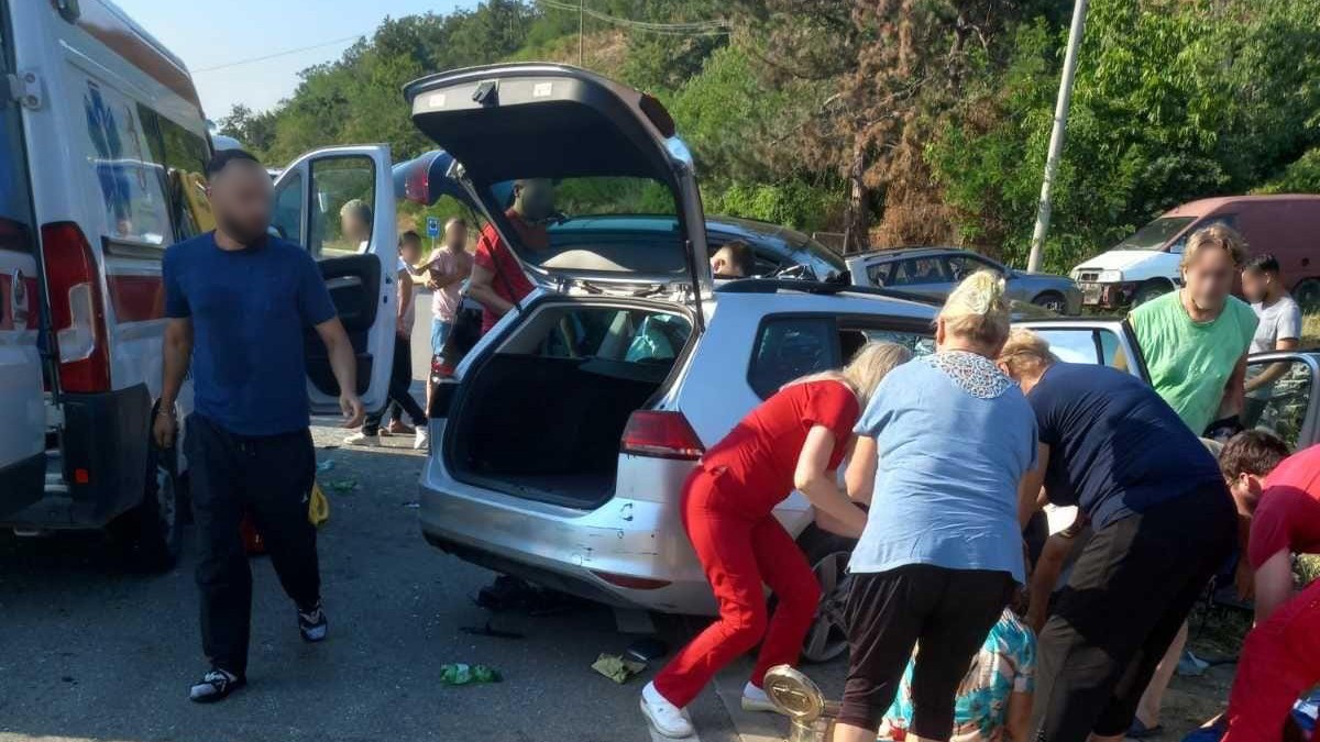 Saobraćajna nesreća na putu Kuršumlija - Merdare 