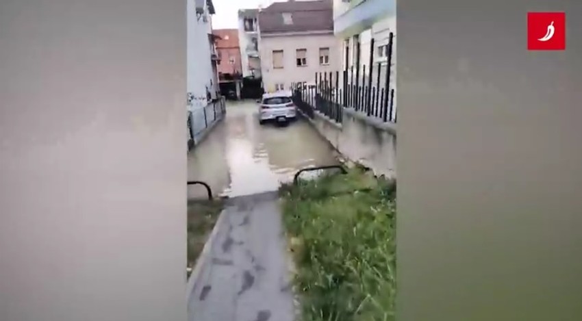 Poplava u delu Zagreba