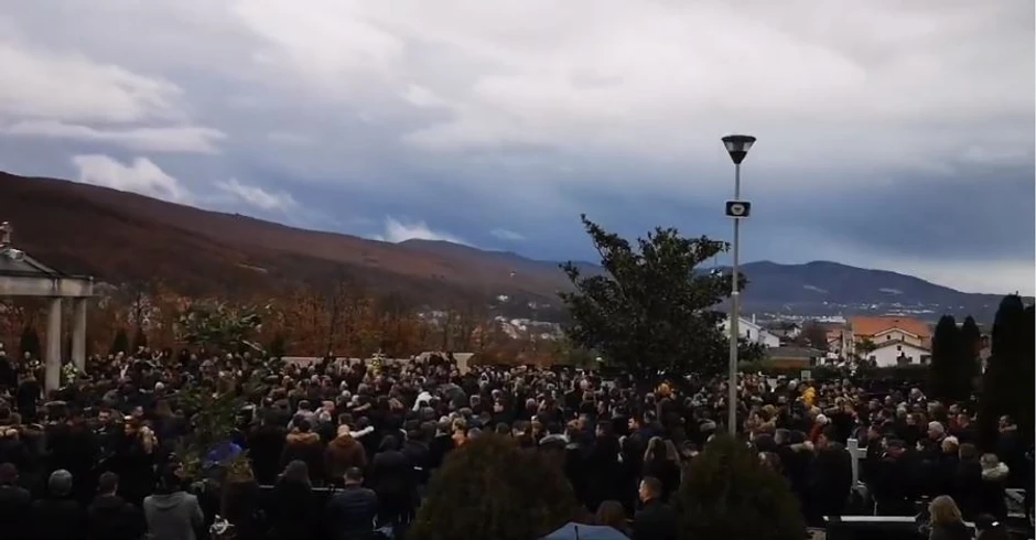 Posušje, sahrana Mirele Rezo