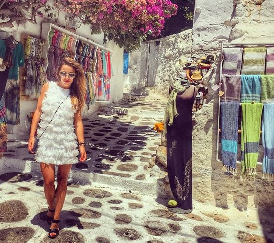 Ewa Chodakowska na wakacjach