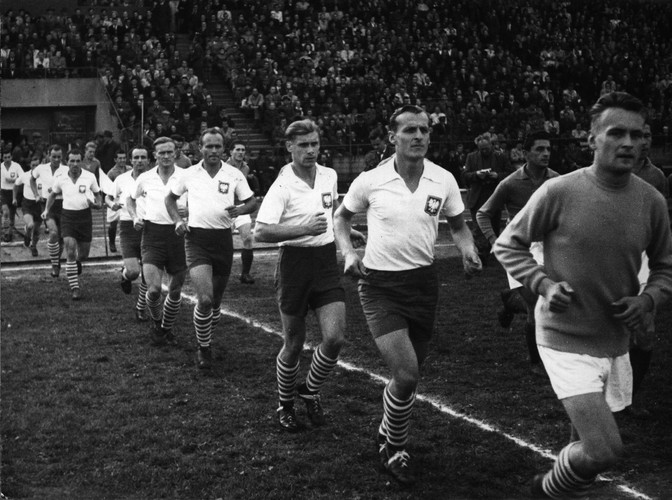 Polska reprezentacja, koniec lat 50-tych