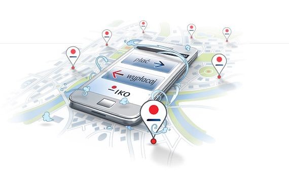 1. IKO – aplikacja IKO PKO BP działa na smartfonach z systemem Android, iOS, Blackberry, Windows Phone, Java i Symbian. IKO działa w oparciu o 6-cyfrowe kody generowane przez aplikację. Umożliwia m.in. dokonywanie płatności w sklepach i punktach usługowych (ponad 70 tys. terminali eService) m.in. w wybranych sklepach Auchan, Piotr i Paweł, McDonalds, Multikinie czy na stacjach Shell oraz w sklepach internetowych, wypłaty z ponad 6 tys. bankomatów (w tym Euronetu), przelewy na numer telefonu i generowanie czeków do płatności offline. IKO może być powiązane z kontem w PKO BP lub w Inteligo albo zainstalowane w formie e-portmonetki. Korzystanie z IKO jest bezpłatne, w przypadku „portmonetki IKO” po 6 miesiącach za wypłatę z bankomatu pobierane będzie każdorazowo 9 zł. Obecnie z IKO korzysta ponad 150 tys. użytkowników. PKO BP ma duże szanse na stworzenie lokalnego systemu płatności mobilnych – w projekt IKO+ zaangażowanych jest 6 banków, do których należy 70 proc. polskiego rynku.