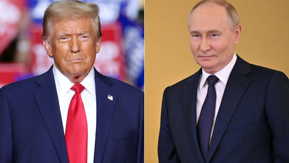 Donald Trump przygotowuje spotkanie z Władimirem Putinem, który chce się z nim spotkać [Źródło: Onet]