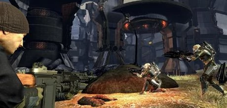 Screen z gry "Resistance 2"