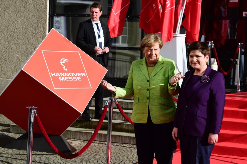 Beata Szydło i Angela Merkel