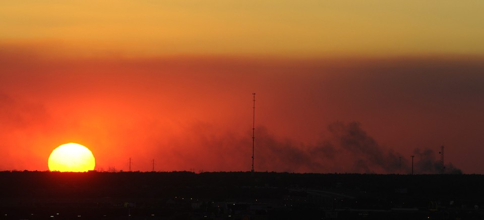 USA TEXAS WILDFIRES