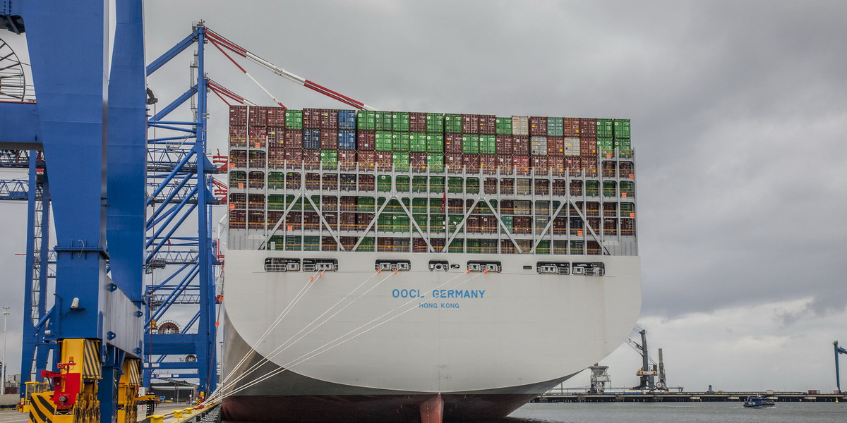 OOCL Germany to drugi największy kontenerowiec na świecie