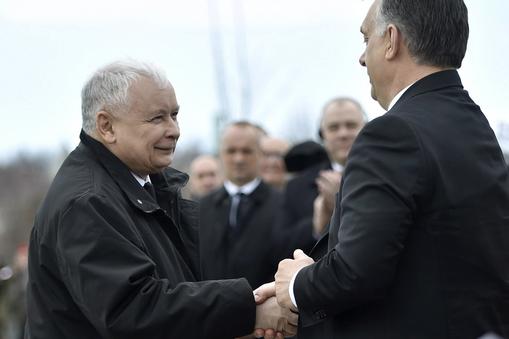 Jarosław Kaczyński i Viktor Orbán